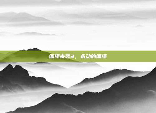缰绳来袭3,永动的缰绳