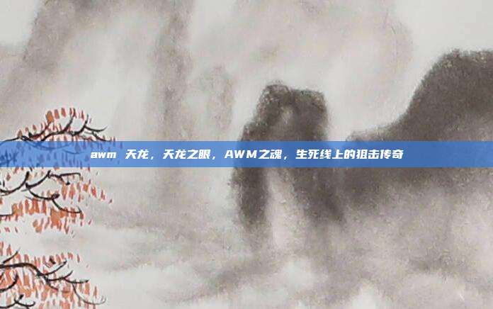 awm 天龙,天龙之眼,AWM之魂,生死线上的狙击传奇