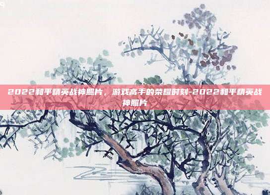 2022和平精英战神照片,游戏高手的荣耀时刻-2022和平精英战神照片