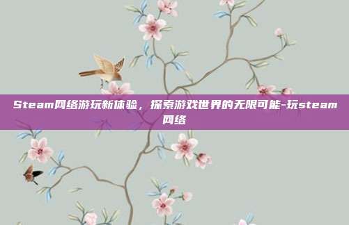 Steam网络游玩新体验,探索游戏世界的无限可能-玩steam网络