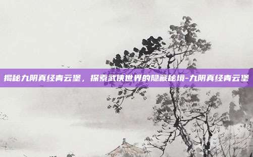 揭秘九阴真经青云堡,探索武侠世界的隐藏秘境-九阴真经青云堡