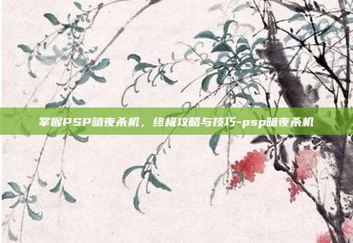掌握PSP暗夜杀机,终极攻略与技巧-psp暗夜杀机