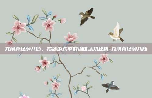 九阴真经醉八仙,揭秘游戏中的绝世武功秘籍-九阴真经醉八仙