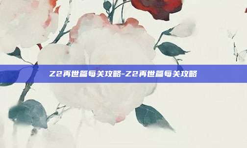 Z2再世篇每关攻略-Z2再世篇每关攻略