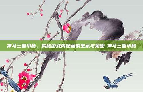 神马三国小秘,揭秘游戏内隐藏的宝藏与策略-神马三国小秘