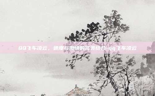 QQ飞车凌云,速度与激情的完美结合-qq飞车凌云