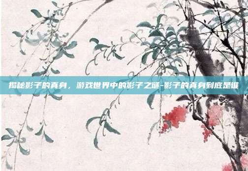 揭秘影子的真身,游戏世界中的影子之谜-影子的真身到底是谁