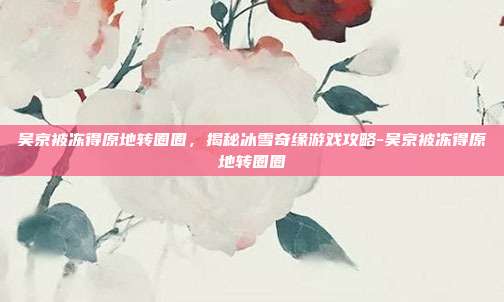 吴京被冻得原地转圈圈,揭秘冰雪奇缘游戏攻略-吴京被冻得原地转圈圈