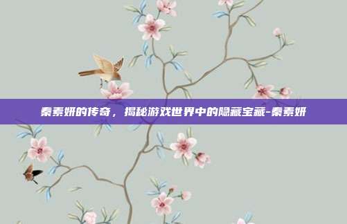 秦素妍的传奇,揭秘游戏世界中的隐藏宝藏-秦素妍