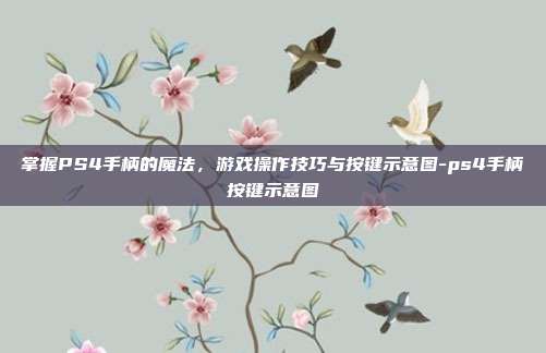 掌握PS4手柄的魔法,游戏操作技巧与按键示意图-ps4手柄按键示意图