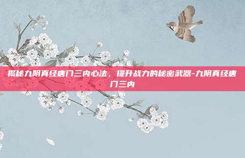 揭秘九阴真经唐门三内心法,提升战力的秘密武器-九阴真经唐门三内